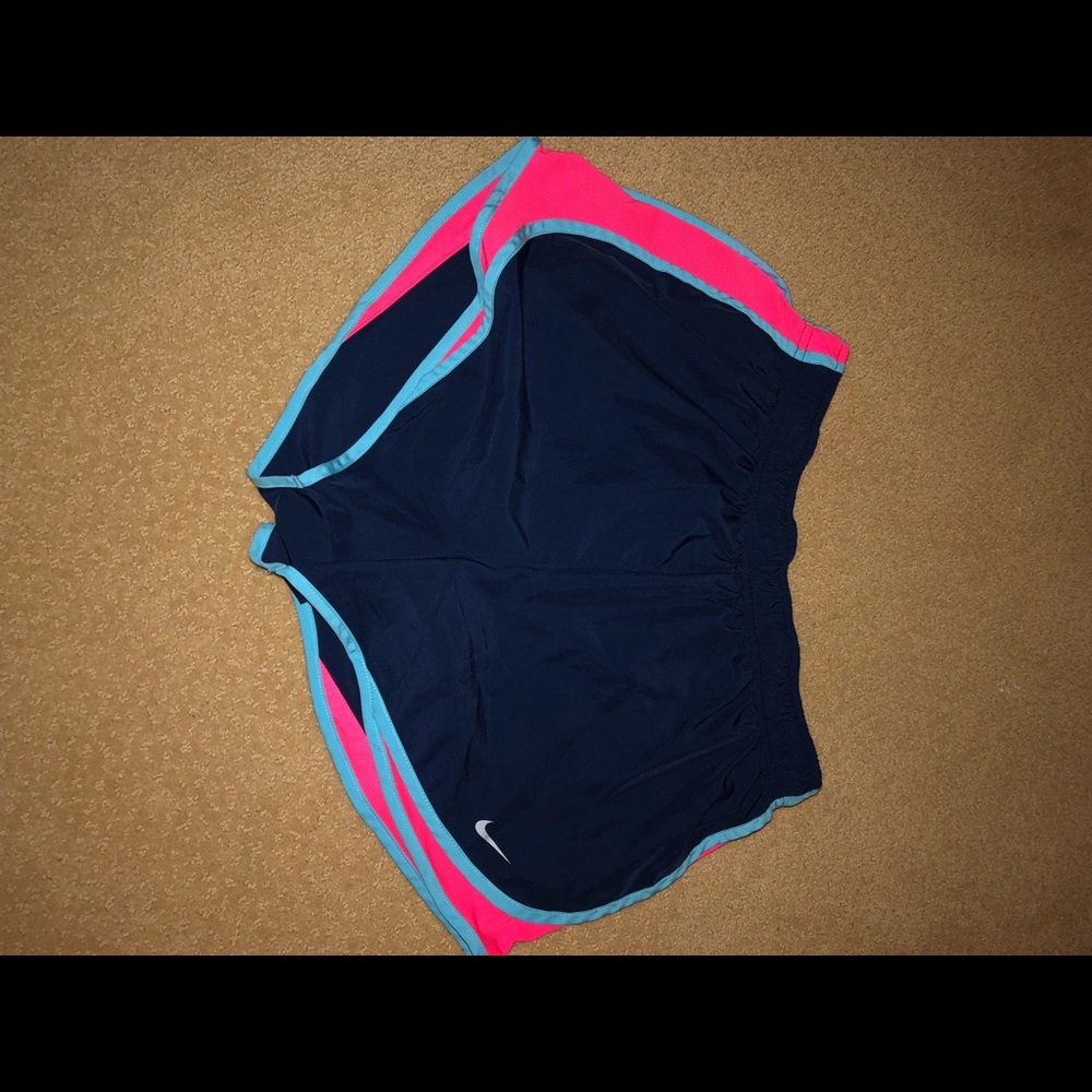 Navy nike shorts